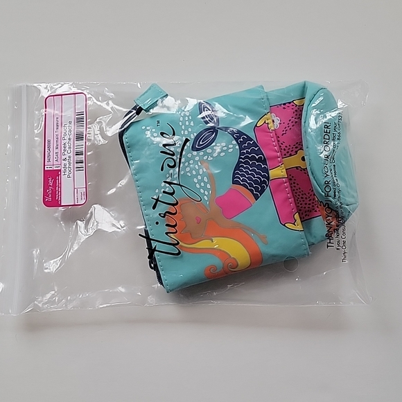 Thirty-one Hide & Peek Pouch - Mermaid Treasure - Picture 4 of 5